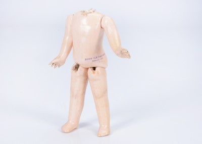 Lot 1064 - A small Jules Steiner bebe doll body
