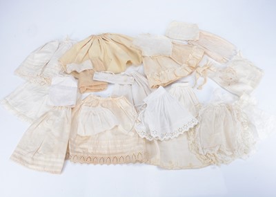 Lot 1070 - A quantity of medium size doll's underclothes