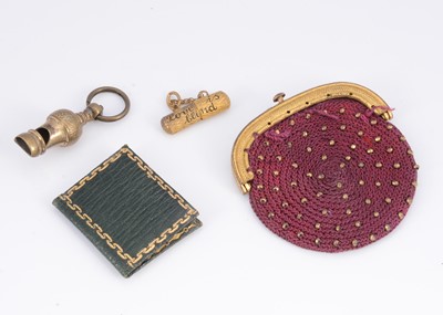 Lot 1103 - 19th century doll's accessories