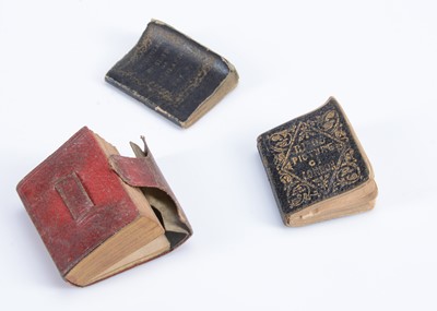 Lot 1107 - Three miniature books