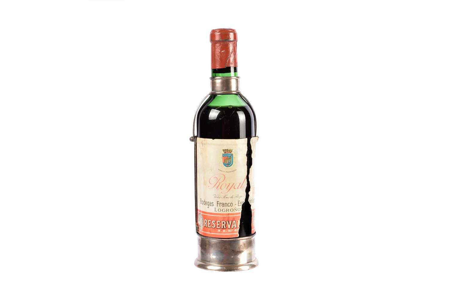 Lot 41 - A Spanish vintage half bottle of Bodegas Franco-Espanolas Rioja Royal Reserva red wine