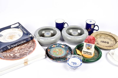 Lot 97 - A quantity of insurance related ceramics