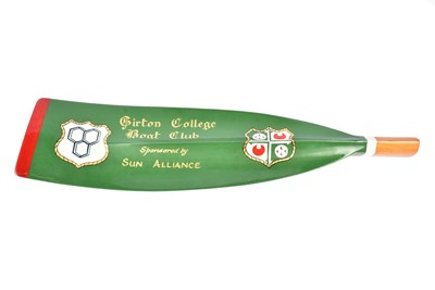 Lot 116 - A Girton College Boat Club Sponsored by Sun Alliance oar blade