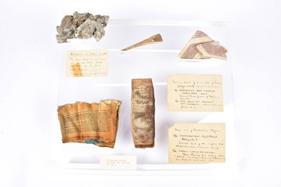 Lot 117 - Artefacts previously on display in the former Sun boardroom