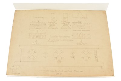 Lot 124 - A large quantity of architects drawings and plans relating to The Law Fire Office Chancery Lane