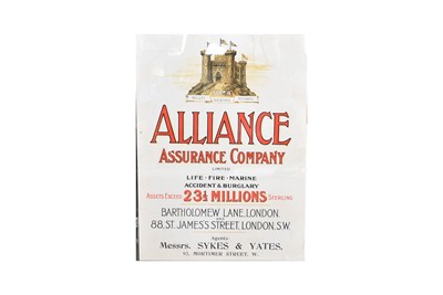 Lot 125 - An Alliance Assurance Company Limited poster