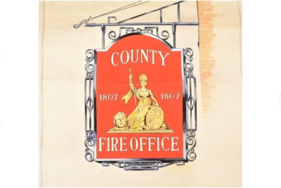 Lot 161 - An artist impression with trace designs