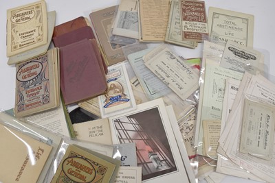 Lot 165 - A quantity of Insurance related ephemera