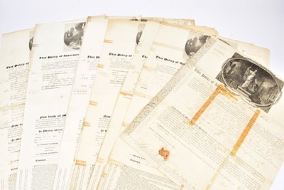 Lot 190 - Thirteen Phoenix Assurance Company policy documents