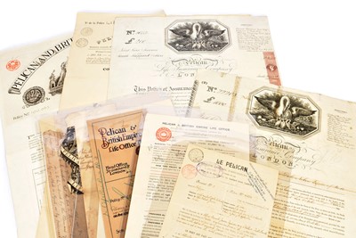 Lot 192 - A quantity of Pelican Life Insurance Company policies and correspondence