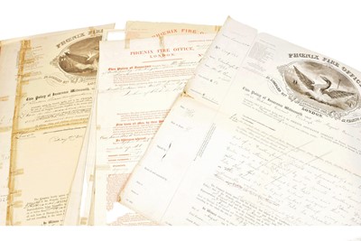 Lot 202 - A collection of Phoenix Fire Office policies