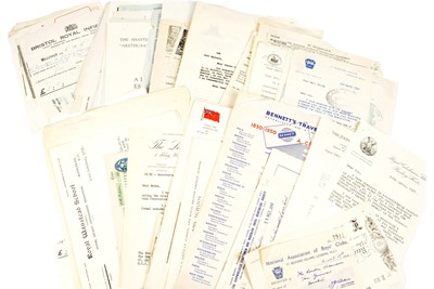Lot 209 - A large quantity of directors donations