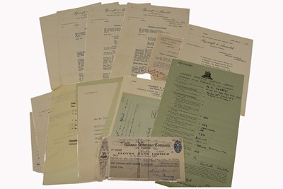Lot 224 - A collection of paperwork relating to Winston Churchill