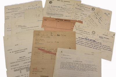 Lot 231 - A collection of paperwork relating to Airship R100