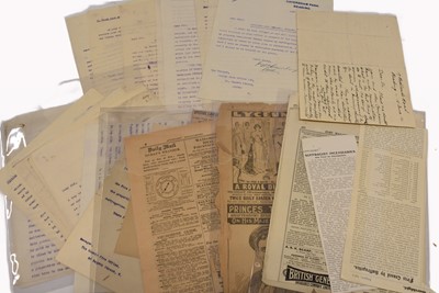 Lot 242 - Various correspondence relating to the Suffragette Movement