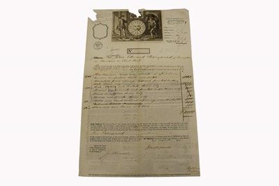 Lot 244 - A Sun Fire Office policy