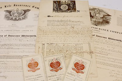 Lot 248 - Three The Liverpool and London and Globe Insurance Company Limited policies