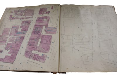Lot 251 - Charles E Goad: Index to Insurance Plans, A Goad book relating to Southampton