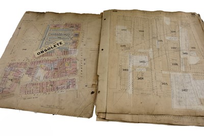 Lot 258 - Charles E Goad: Index to Insurance Plans, Goad loose pages relating to London