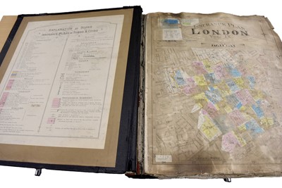 Lot 259 - Charles E Goad: Index to Insurance Plans, Four Goad books relating to London