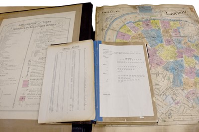 Lot 260 - Charles E Goad: Index to Insurance Plans, A part set of Goad books