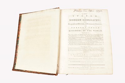 Lot 289 - A full Moroccan bound volume System of Modern Geography