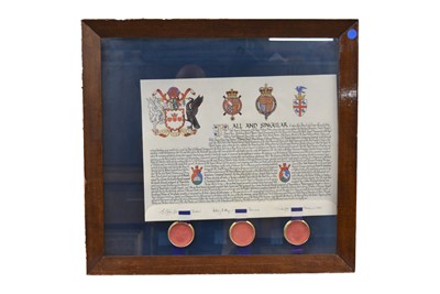 Lot 296 - Royal Insurance Grant of Arms