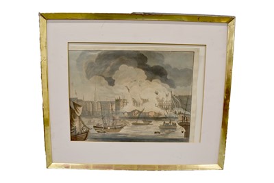 Lot 304 - Three later coloured etchings