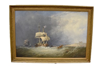Lot 314 - Maritime oil on canvas