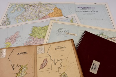 Lot 328 - Three wall hanging Bartholomew's maps