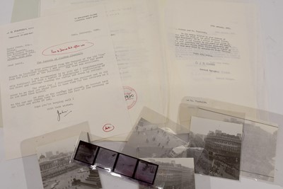 Lot 340 - A small group of paper ephemera relating to the funeral and procession of Sir Winston Churchill