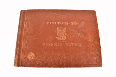 Lot 344 - Phoenix House Visitors Signing in Book