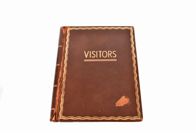 Lot 349 - Phoenix Museum Visitors Book