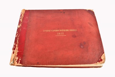 Lot 356 - Love Day's London Waterside Surveys for the use of Fire Insurance Companies 1857
