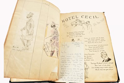 Lot 358 - A large folio album from the early 20th Century