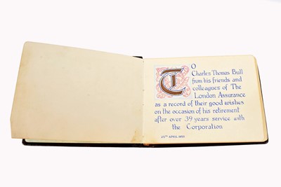 Lot 360 - A late 1950s London Assurance Officer Retirement Gift