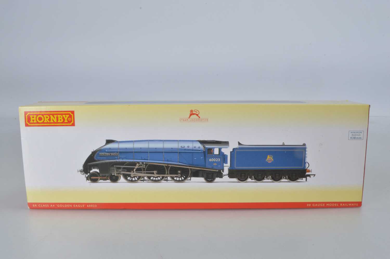 Lot 59 - Hornby (China) boxed 00 Gauge R3320 BR blue Class A4 60023 'Golden Eagle'            Locomotive and Tender