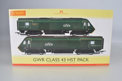 Lot 100 - Hornby (China) boxed 00 Gauge R3685            GWR green Class 43 HST 2-Car Pack