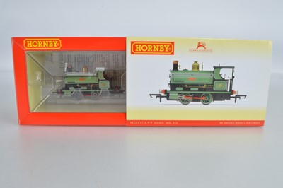 Lot 127 - Hornby (China) boxed 00 Gauge R3427   Loughor Colliery ex works Light green Peckett W4 No 563 'Dodo' 0-4-0 Tank Locomotive