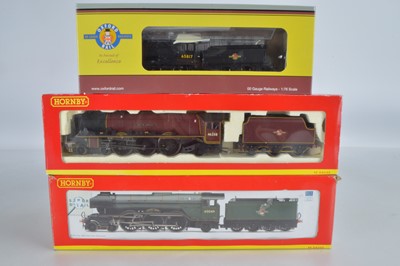 Lot 139 - Hornby (China) and Oxford Rail boxed 00 Gauge Steam Locomotives and Tenders (3)
