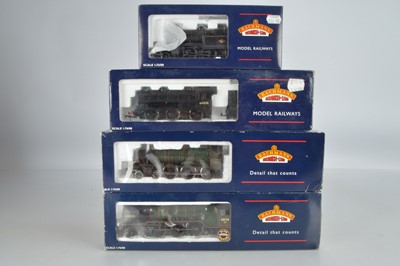 Lot 145 - Bachmann boxed 00 Gauge BR Steam Locomotives and Tenders and one Tank Engine (4)