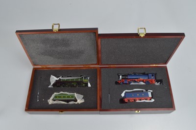 Lot 160 - Bachmann boxed 00 Gauge Longmoor Military Railway and LNER green Locomotives and Tenders (2)