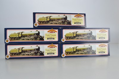 Lot 175 - Bachmann boxed 00 Gauge BR black Thompson B1 Class Locomotives and Tenders (5)
