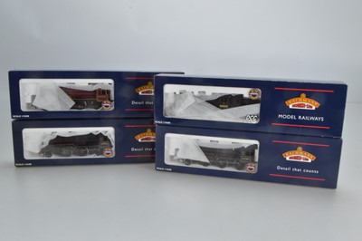 Lot 190 - Bachmann boxed 00 Gauge LMS and BR Crab and Ivatt 2-6-0 Locomotives and Tenders (4)