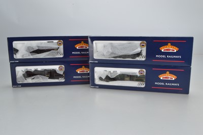 Lot 192 - Bachmann boxed 00 Gauge BR lined green and black Ivatt Class 2MT and Standard Class 4MT 2-6-0 Locomotives and Tenders (4)