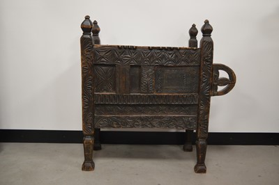 Lot 825 - A handmade traditional Afghan closet