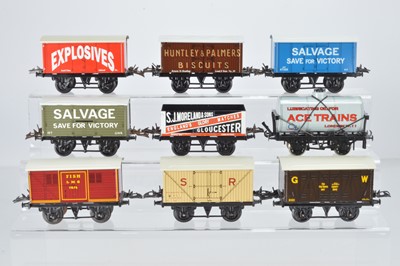 Lot 695 - Horton series (Hornby Replica) O Gauge Rolling Stock (9)