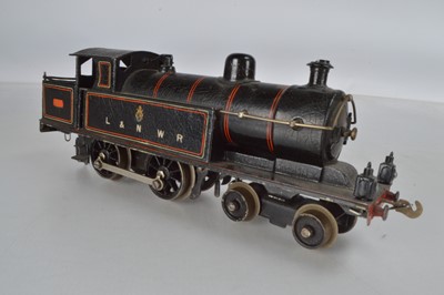Lot 743 - Marklin O Gauge 4-4-2, tank Locomotive,  L&NWR Lined black, No 44
