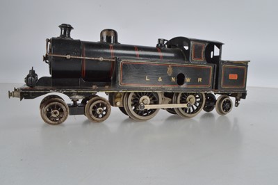 Lot 744 - Marklin O Gauge 4-4-2, Tank Locomotive,  L&NWR Lined black, No 44