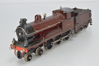 Lot 751 - Marklin Gauge 1, 4-6-0 Locomotive and tender, LMS lined Maroon, 'G1020'
